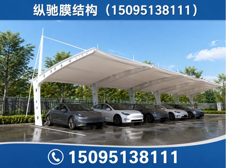 潍城区纵驰膜结构展示图